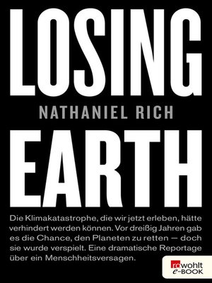 cover image of Losing Earth